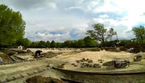 Látványos videó készült a 301-es parcella felújításáról