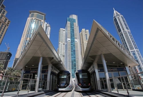 Egymilliárd dolláros villamos Dubajban