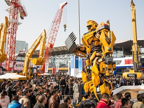 A Volvo a Bauma China kiállításon