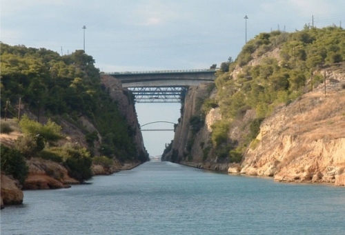 Magyar mérnökök is részt vettek a Korinthoszi-csatorna építésében