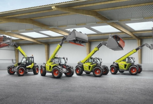 Megérkezett a Liebherr és a Claas első teleszkópos rakodója