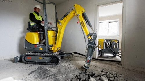 Dual power Wacker Neuson  kotró