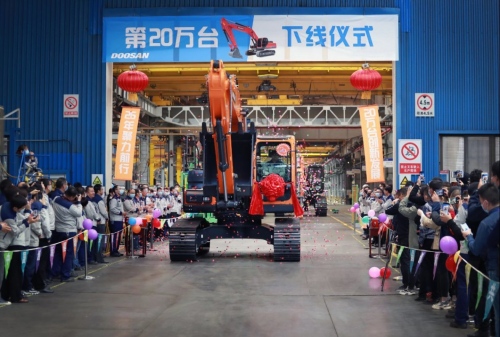 200 ezer kotrónál jár a Doosan China