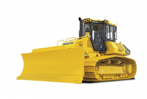 Komatsu dózer Európában is