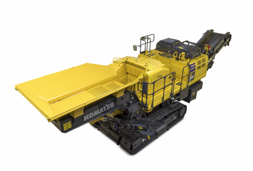 Komatsu pofástörő Európában