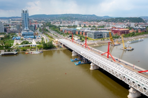 Elkészült a Déli összekötő vasúti Duna-híd