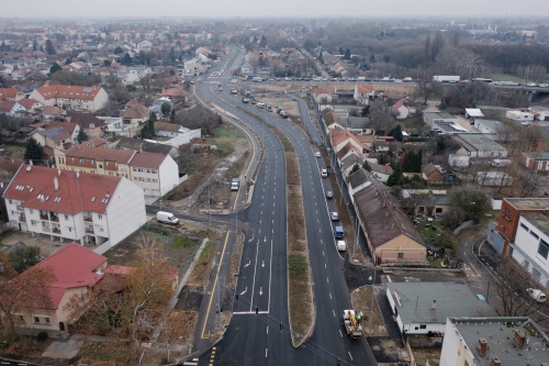 Elkészült a nyíregyházi Nagykörút négysávosítása