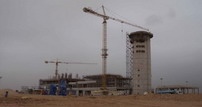 Az RMD Kwikform állványozik az új ománi reptérépítésen