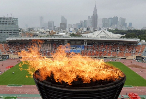 Feltüzeli a japán építőipart az olimpia