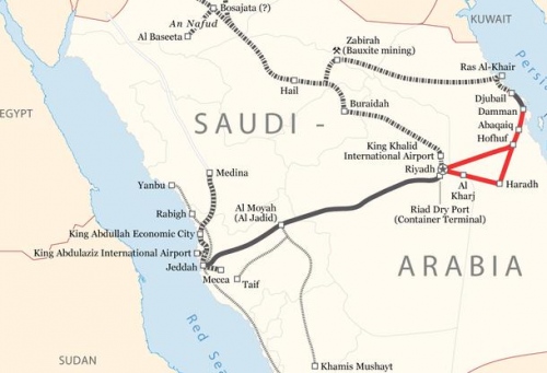 Szaúdi vasútálmok
